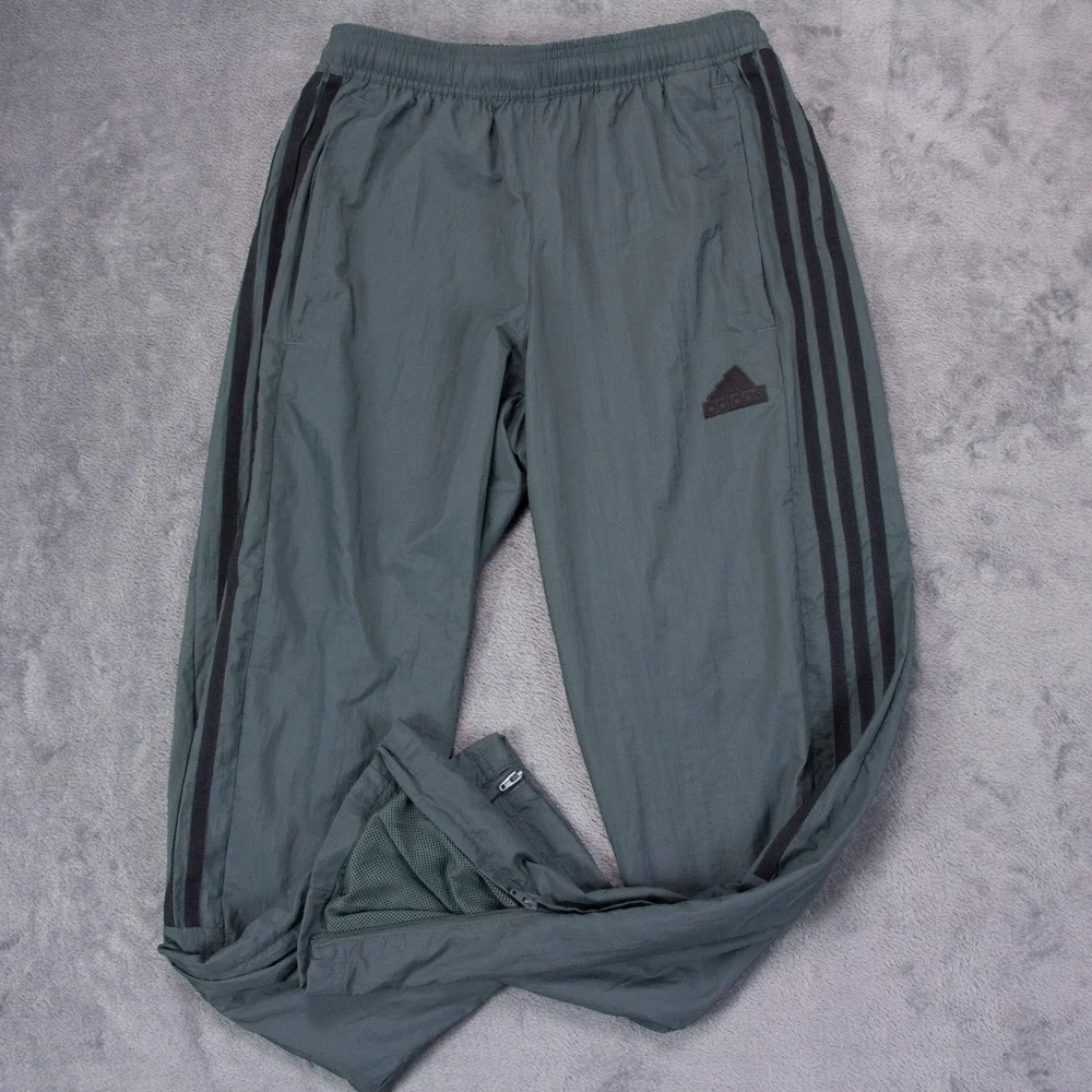 Adidas Men's Small TIRO 24 Lightweight Soccer Track‎ Jogger Pants Green Training